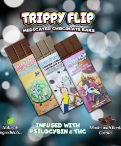 Trippy Flip Milk Chocolate Bar